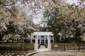 Front of property – evening/night