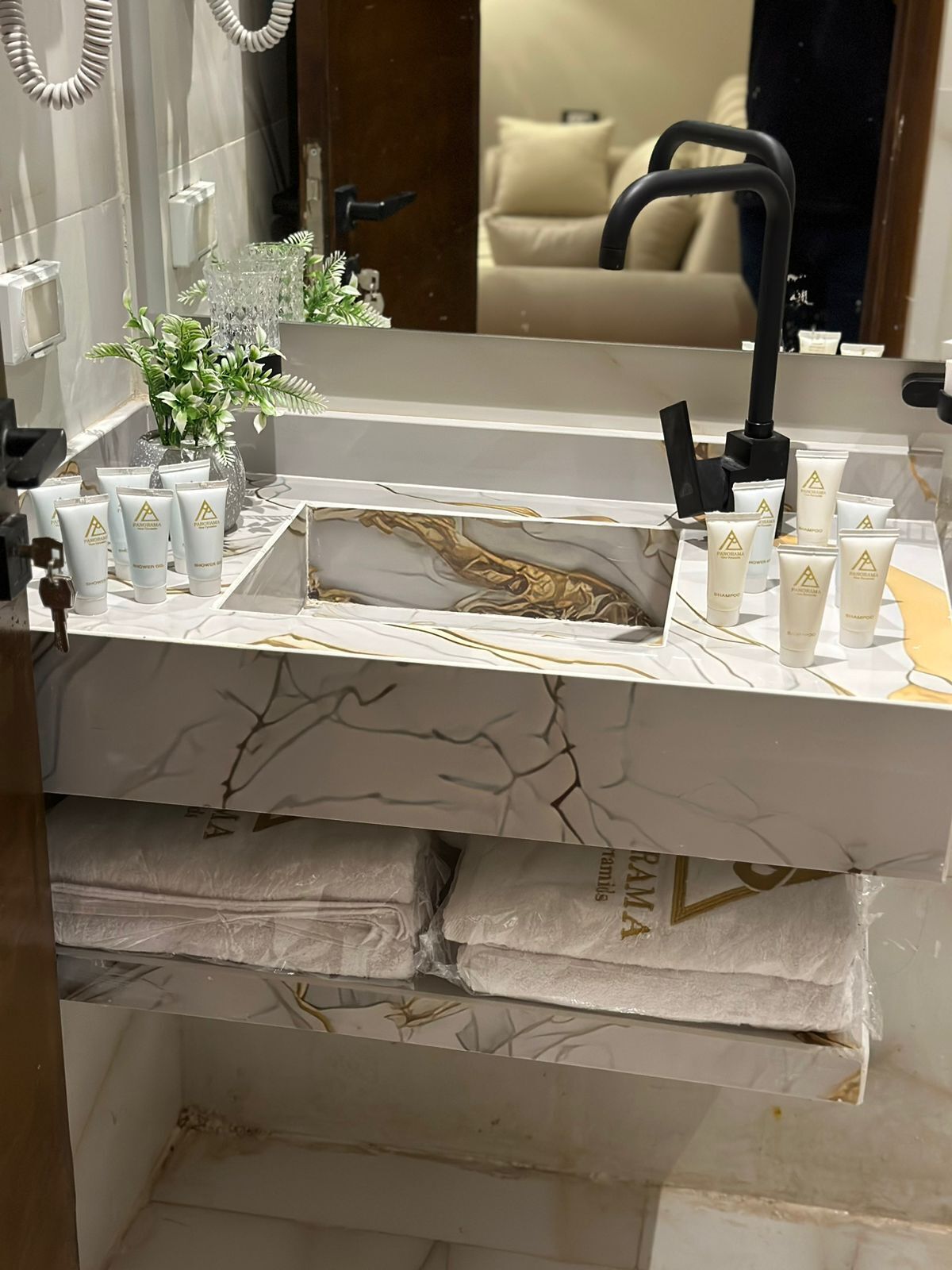 shower, free toiletries, hair dryer, bathrobes