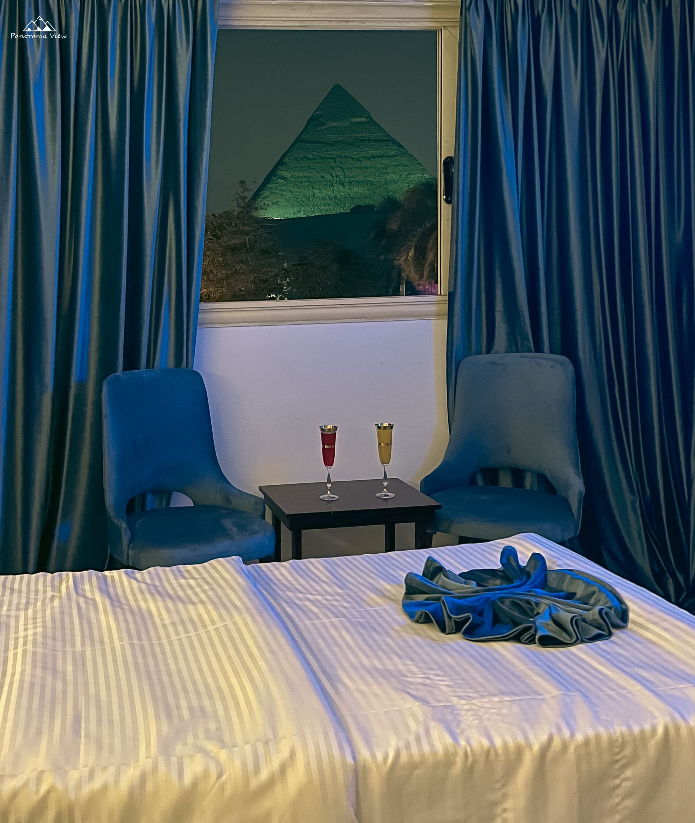 deluxe double or twin room (pyramid view) | 1 bedroom, select comfort beds, minibar, blackout curtains