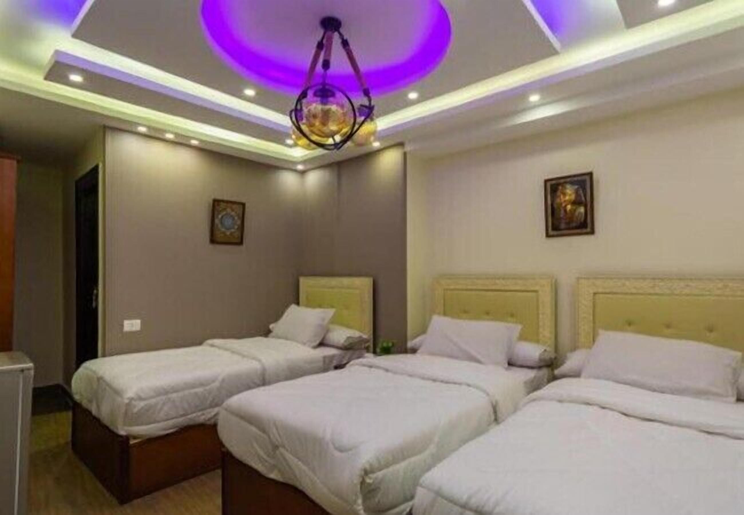 Select Comfort beds, minibar, blackout drapes, iron/ironing board