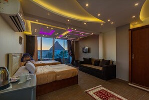 Suite luxueuse | Lit avec matelas Select Comfort, minibar, rideaux dâobscurcissement