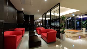 Sala de estar en el lobby