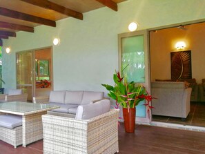 Terrace/patio - Natura Inano Villa (Rarotonga)