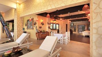 Villa, 1 Bedroom (Poolside) | Living area | LCD TV