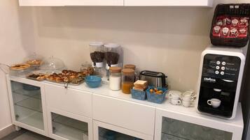 Daily buffet breakfast (EUR 5 per person)