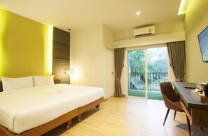 Deluxe-rum - utsikt mot bergen | Utsikt från rummet