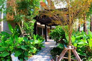 Fachada de la propiedad