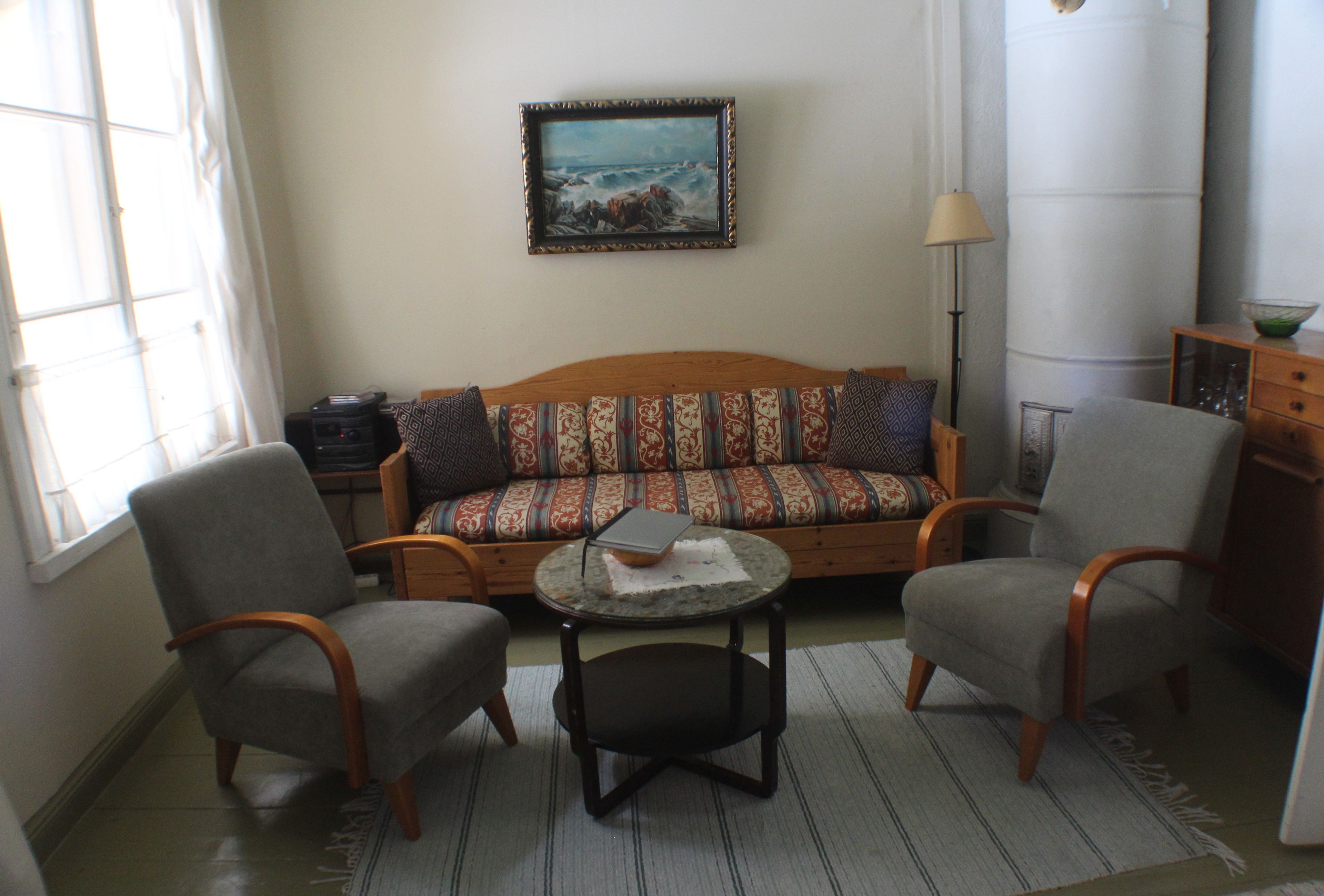 家庭公寓, 1 間臥室 | 起居區 | 平面電視、壁爐、 DVD 播放機