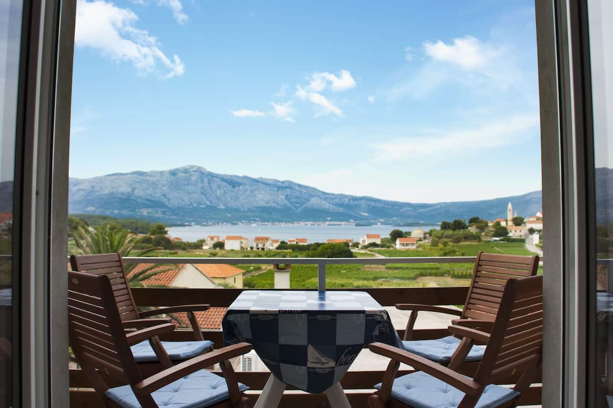 Romantic Apartment, 1 Bedroom, Balcony, Sea View | Balcony