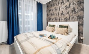 1 bedroom, premium bedding, individually decorated
