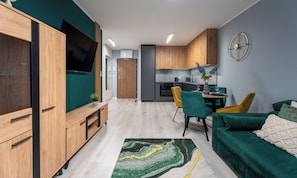 Living area - Pure Rental Apartments (Wroclaw)