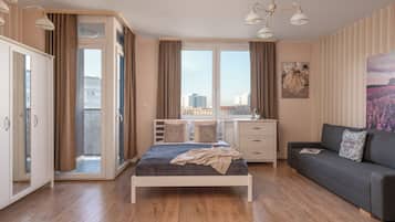 Premium bedding, individually decorated, individually furnished