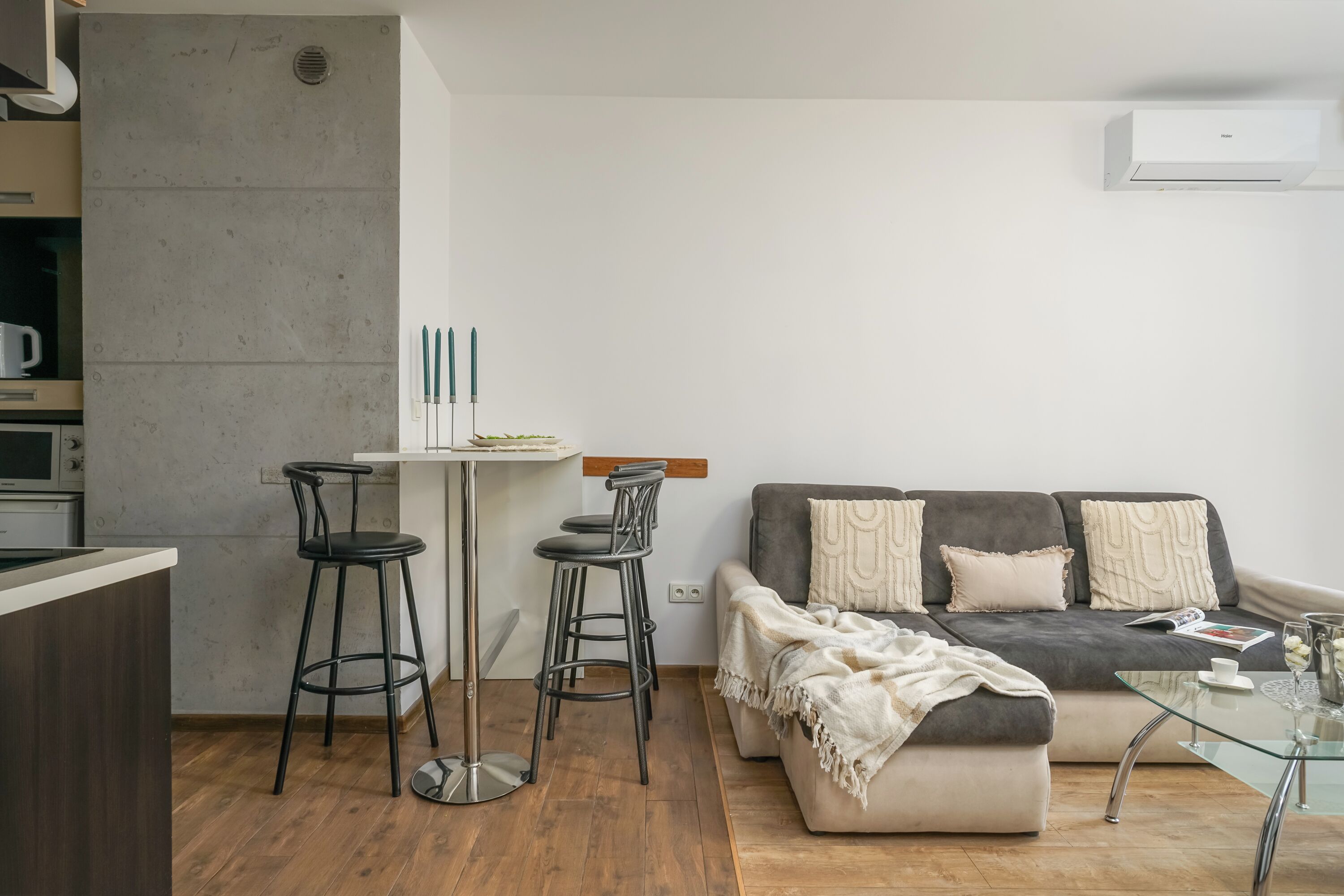 Departamento económico (Pure Rental G0814) | Ropa de cama de alta calidad y decoración personalizada 