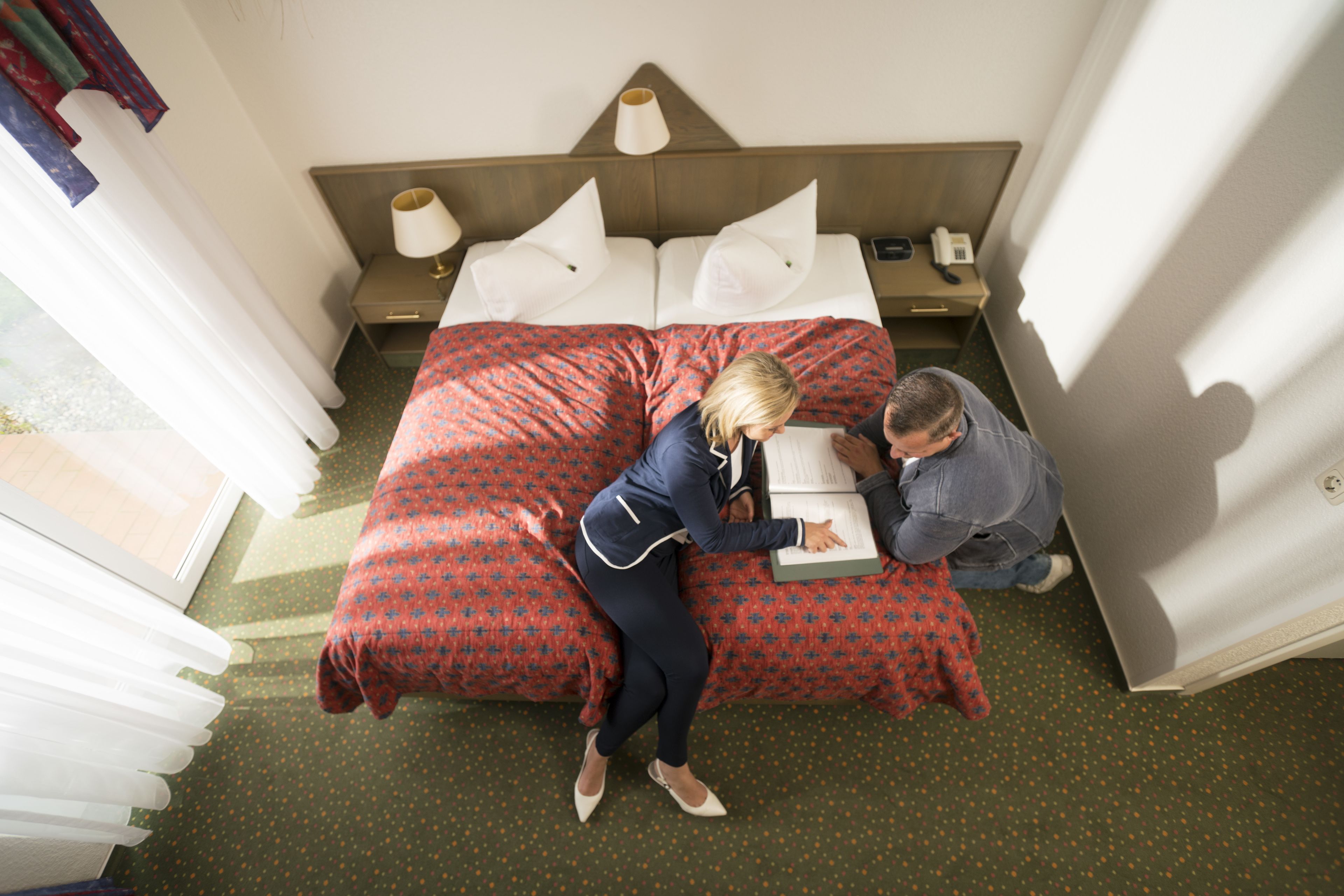 double or twin room | premium bedding, minibar, in-room safe, desk