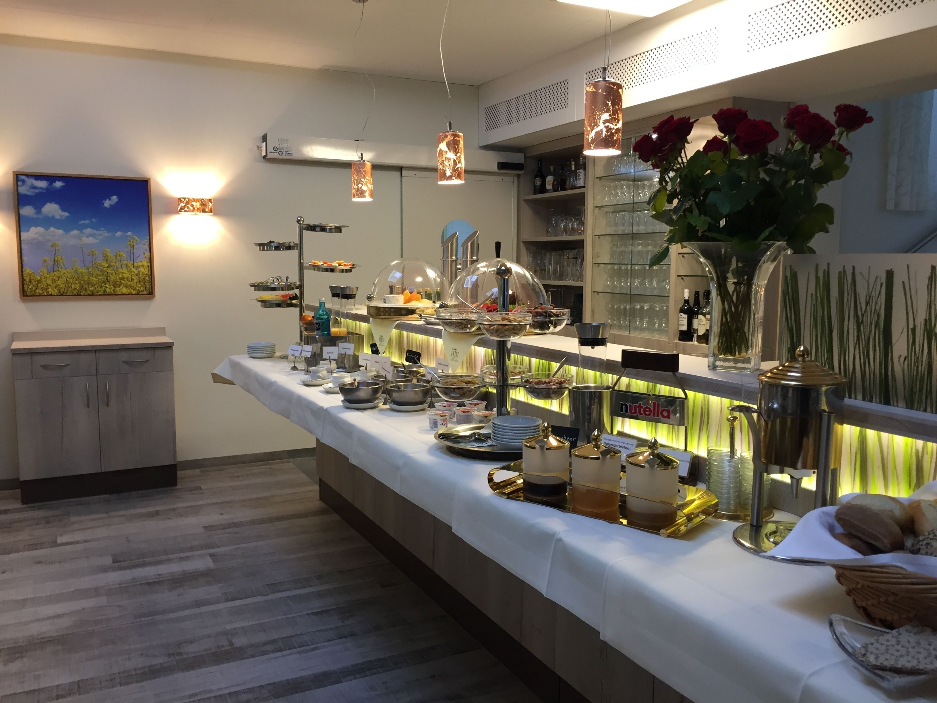 daily buffet breakfast (eur 16.50 per person)