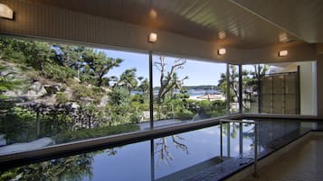 Outdoor pool, a natural pool