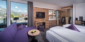 Deluxe-Doppelzimmer (Karwendel) | Wohnbereich
