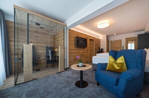 Literie de qualité supérieure, coffres-forts dans les chambres, bureau