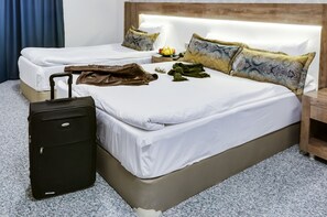Chambre double | Minibar, coffre-fort, bureau, système d’insonorisation