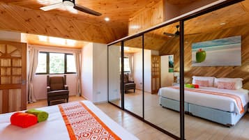 Penthouse Cao cấp | 1 phòng ngủ, bộ trải giường bằng vải cotton Ai Cập