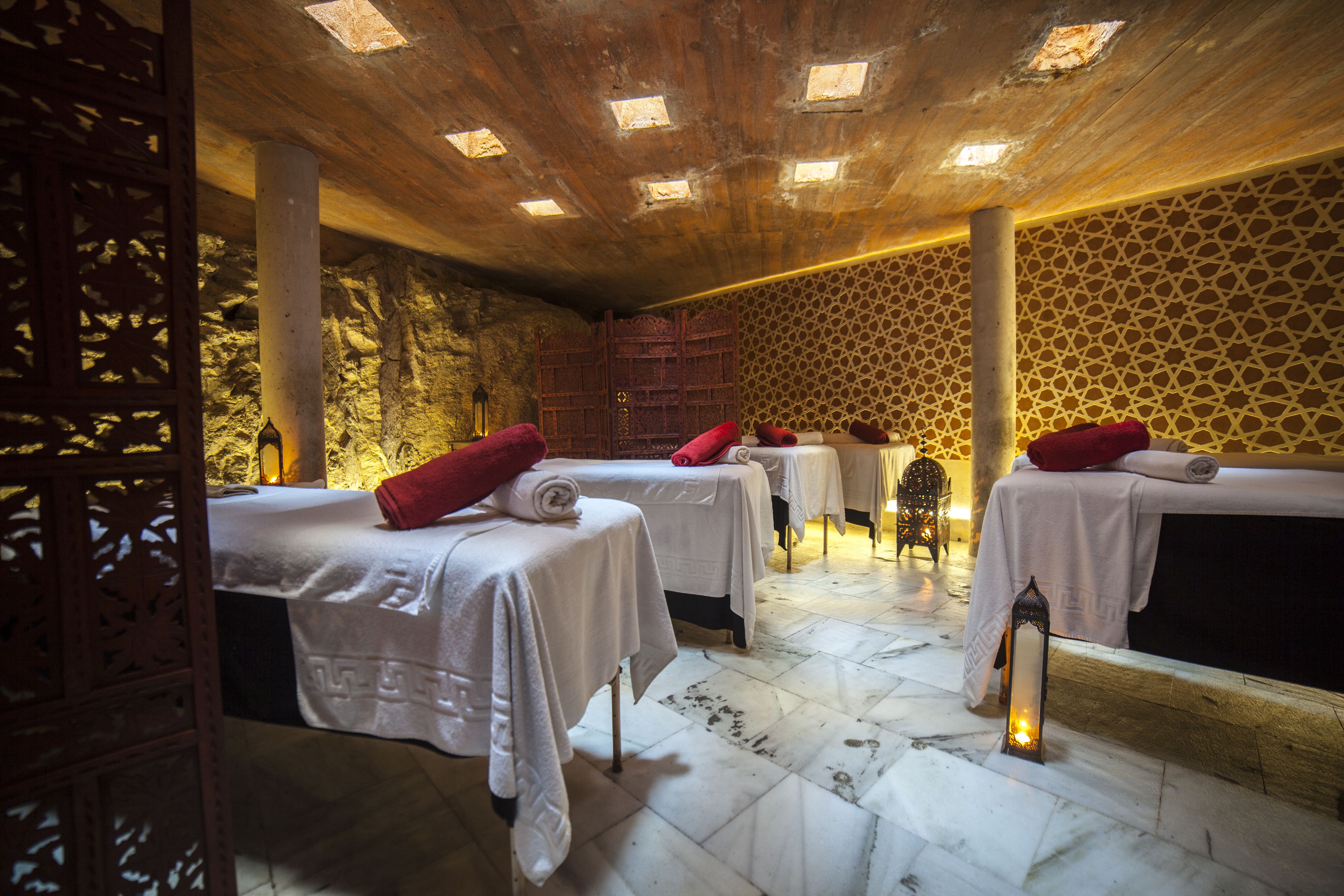 steam room, turkish bath/hammam, body treatments, massages
