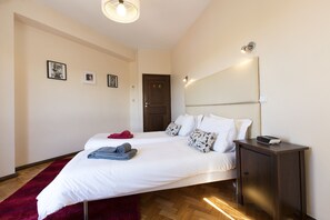 4 habitaciones y ropa de cama de alta calidad 
