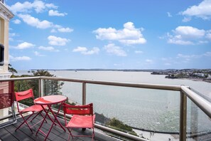 Panoramic Apartment, Multiple Beds, Balcony, Sea View (2 Bed Premier Apartment 6) | Terrace/patio - Astor House (Torquay)