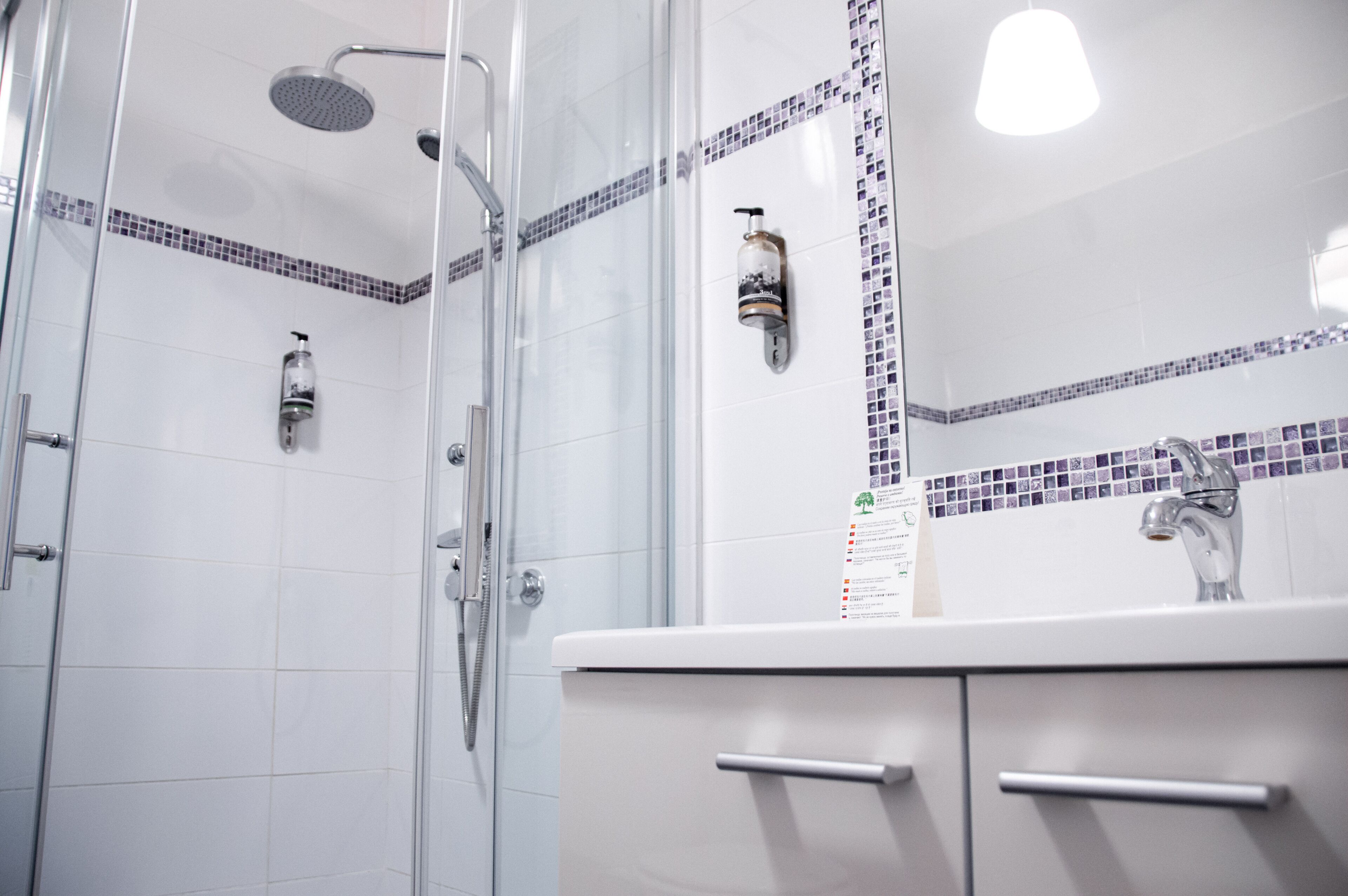 suite | bathroom | hair dryer, towels