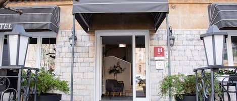 Façade de lâhĂ©bergement