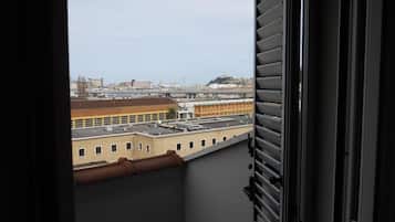 Blick von der Unterkunft