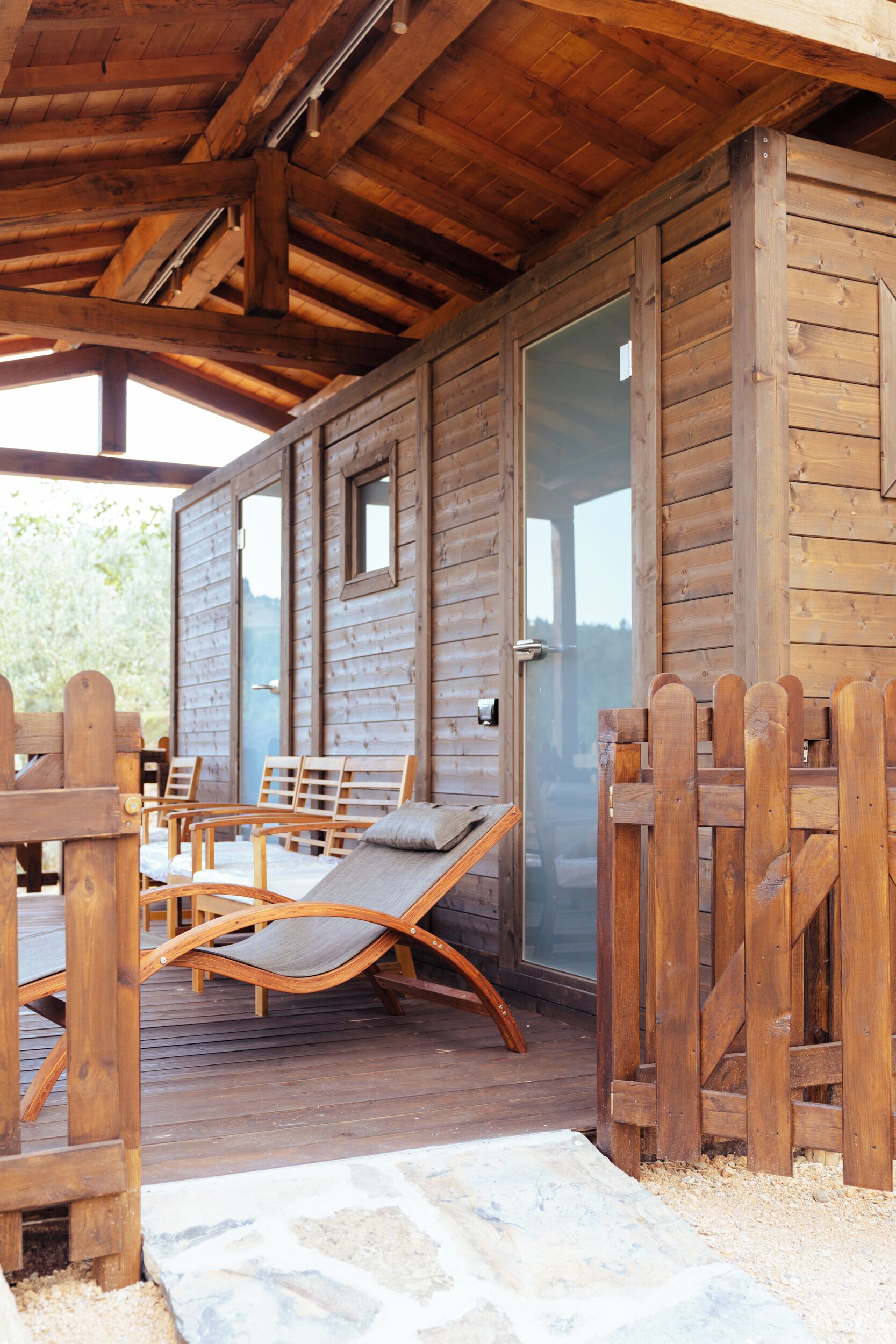 Manicures and pedicures, massages