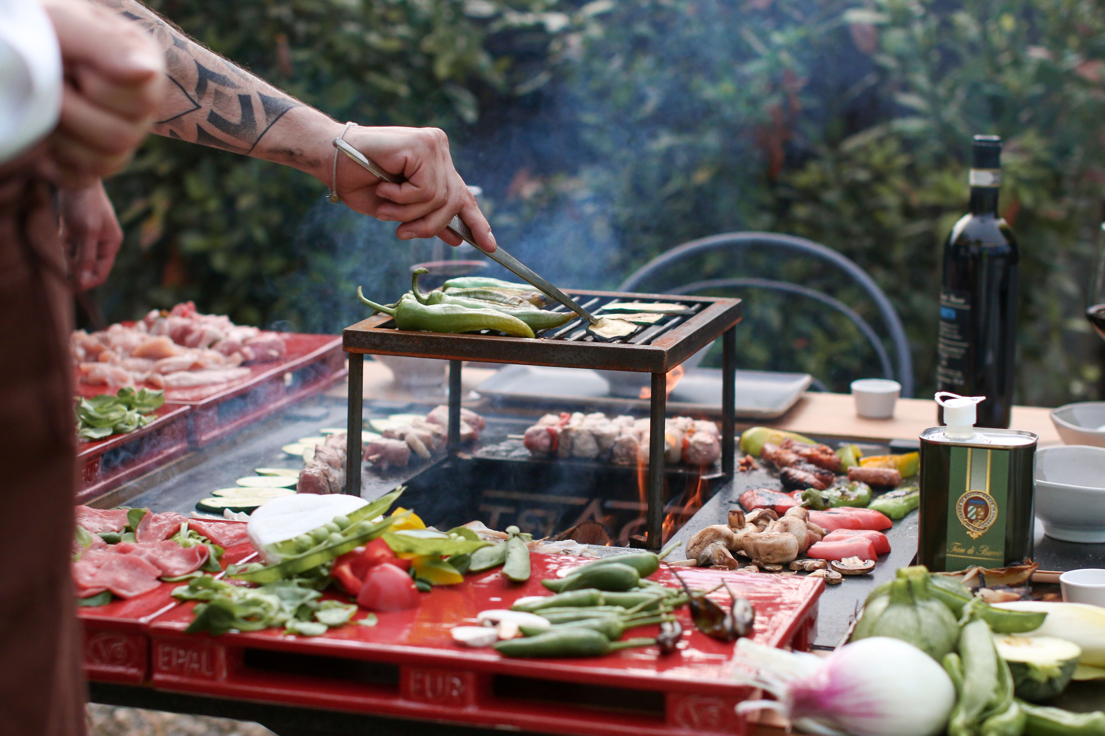 Grill-/piknikområde