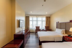 Deluxe Room Twin | In-room safe, iron/ironing board, free WiFi - Swiss-Belhotel Blulane Manila Philippines (Manila)