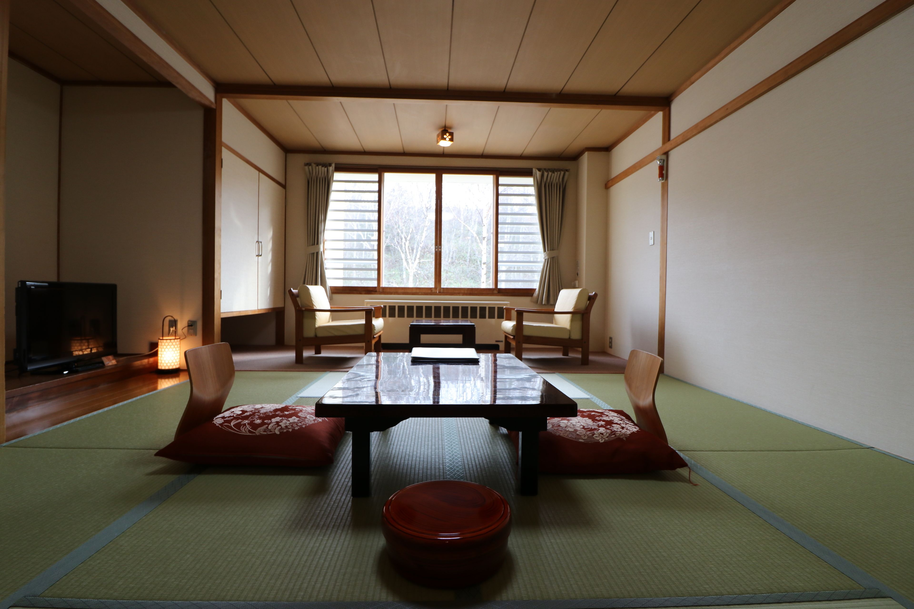 japanese style room up to 3 people | in-room safe, free wifi, bed sheets