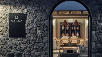 Fassade der Unterkunft