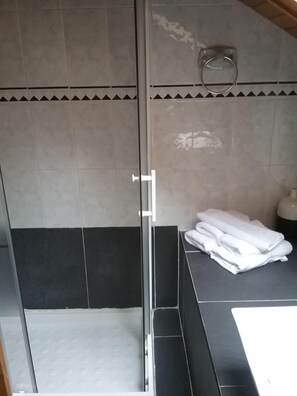 Bathroom shower - Hotel Valle de Lago (Somiedo)