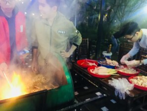 Mat- och restauranghall