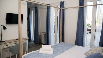 Chambre supérieure double | Balcon