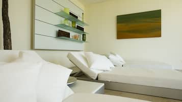 Facials, manicures and pedicures, massages