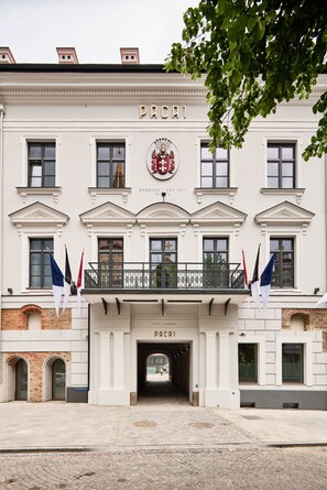 Entrada de la propiedad