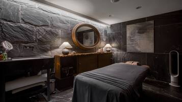 Body treatments, hot stone massages, deep-tissue massages, facials