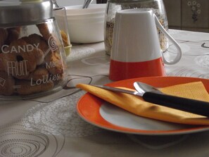 Gratis frukostbuffé varje dag