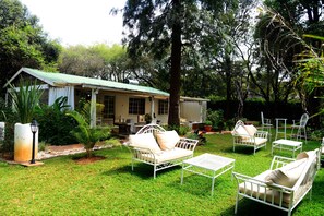 Deluxe Chalet, 2 Bedrooms | Terrace/patio - Severine Cottages and Lounge (Nairobi)