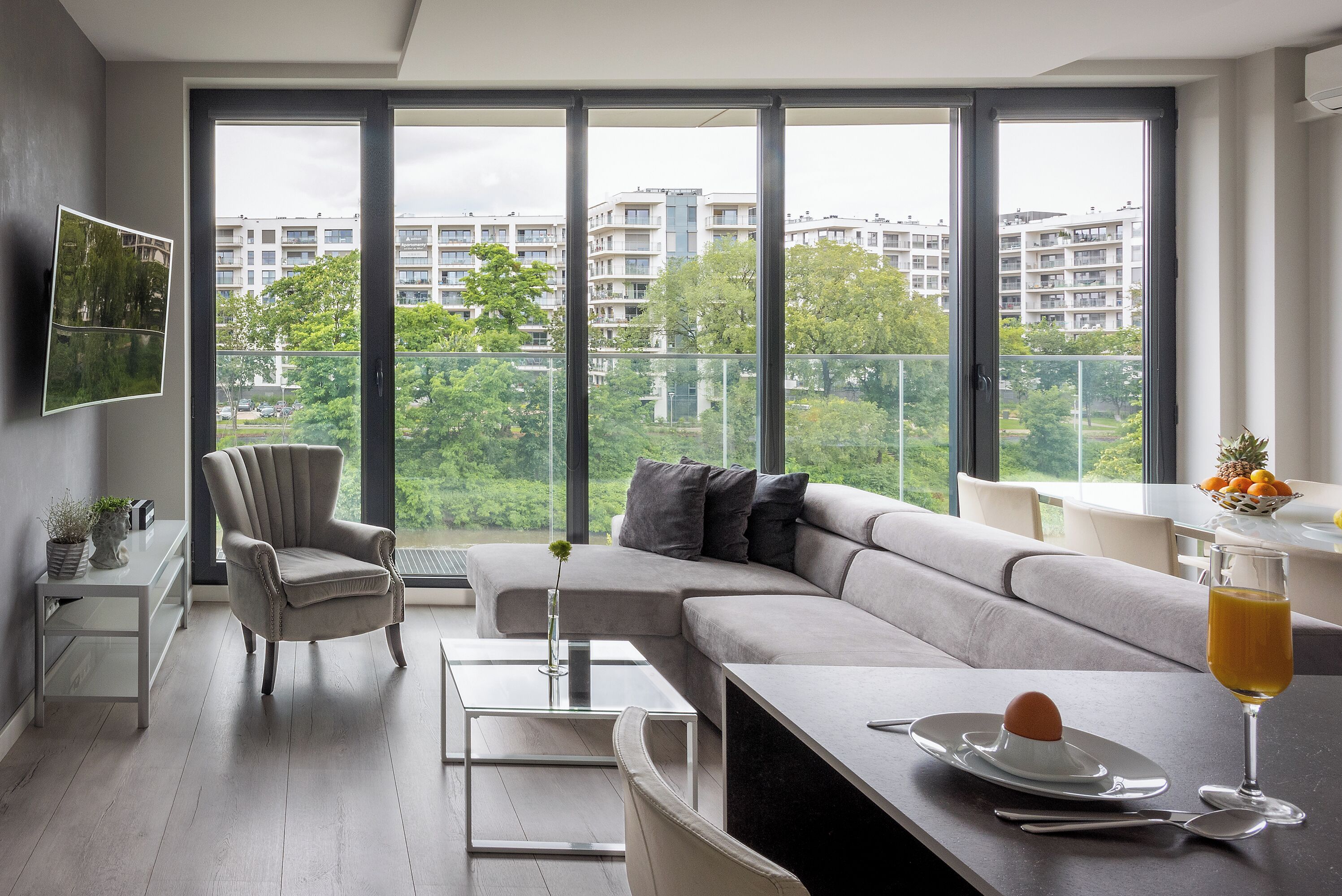 Suite Exécutive, 2 chambres | Décoration personnalisée, ameublement personnalisé, rideaux occultants