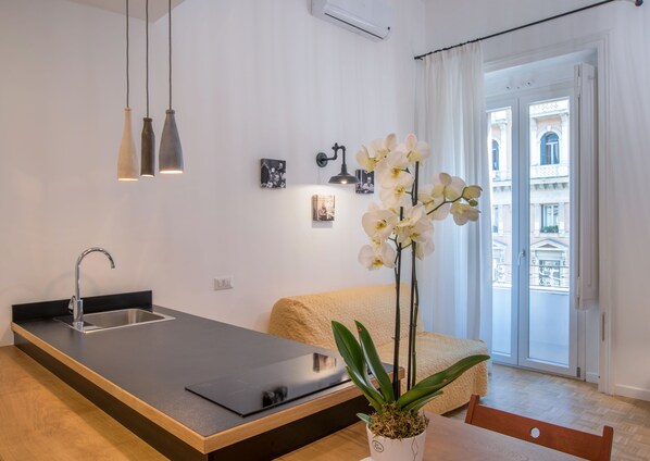 Chambre Quadruple | Coin cuisine privé