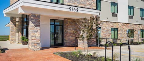 Entrée de l’hébergement