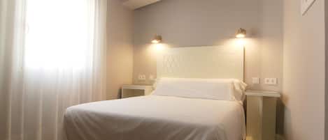 Free minibar items, in-room safe, individually decorated