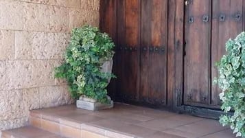 Entrada de la propiedad