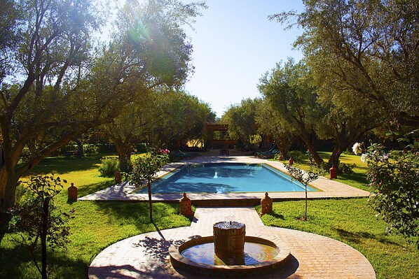 Seasonal outdoor pool