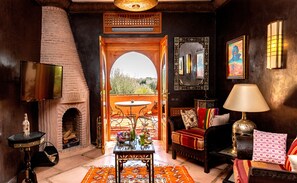 ROYAL suite | Living area | Flat-screen TV - GreenLife Marrakech (Marrakech)